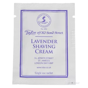 5: Taylor Of Old Bond Street Barbercreme, Lavendel, 5 ml., SAMPLE